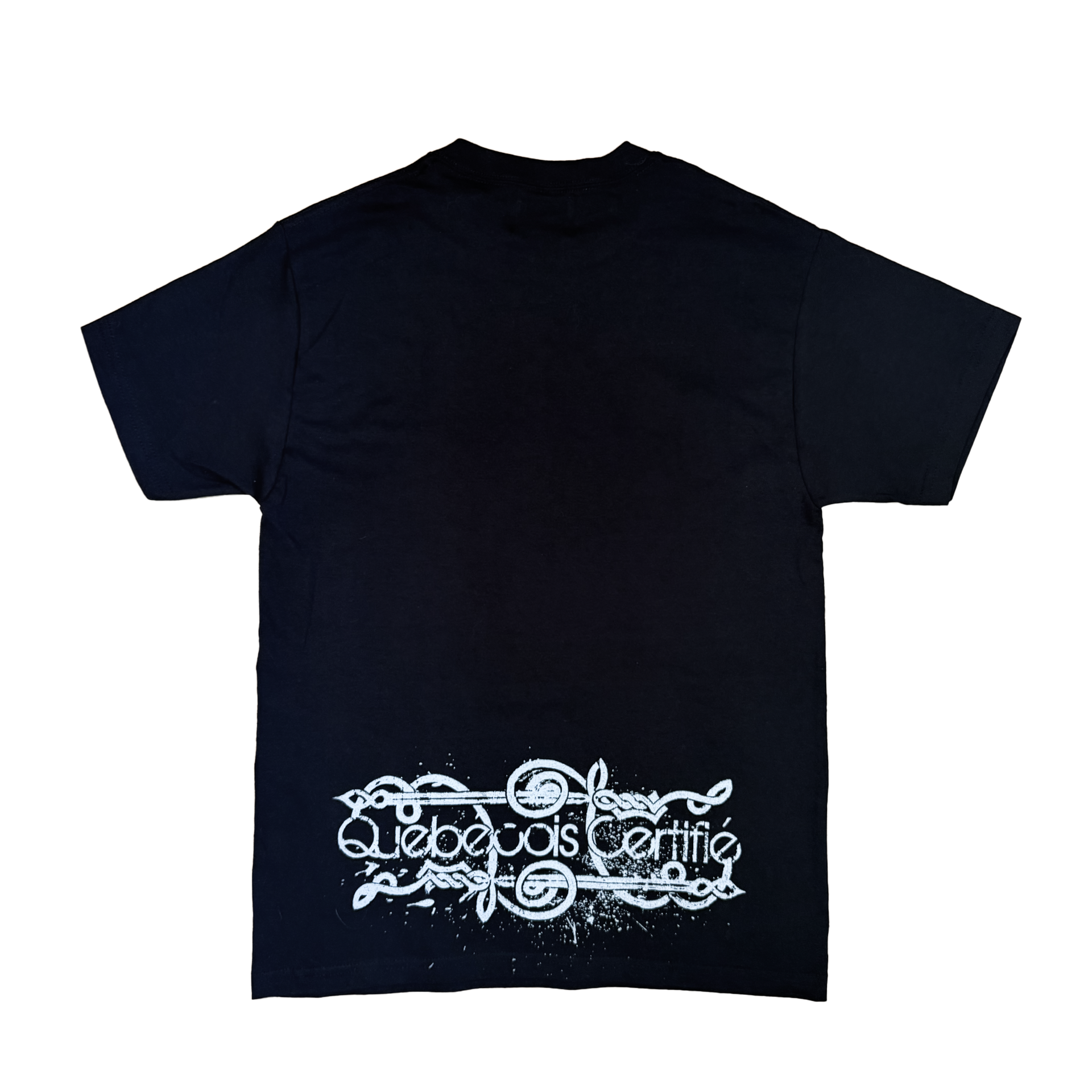 T-shirt « Québécois Certfié » Noir